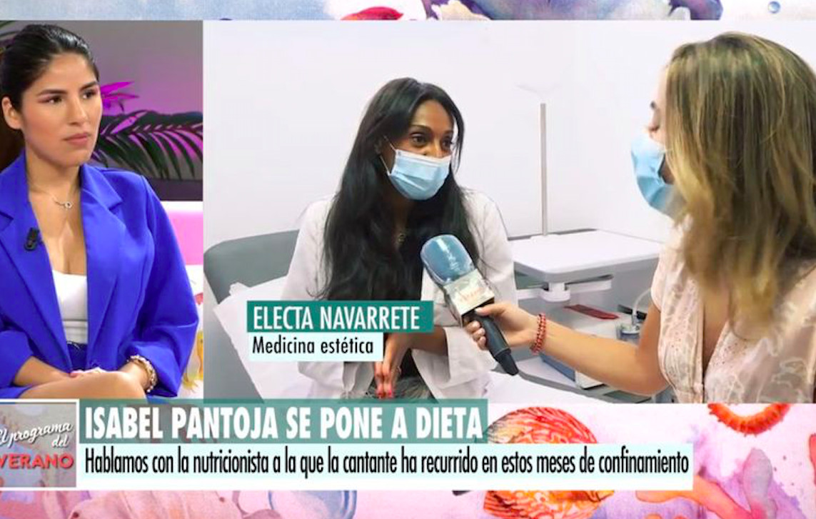La experta en nutrición Electa Navarrete habla de la dieta de Isabel Pantoja / MEDIASET