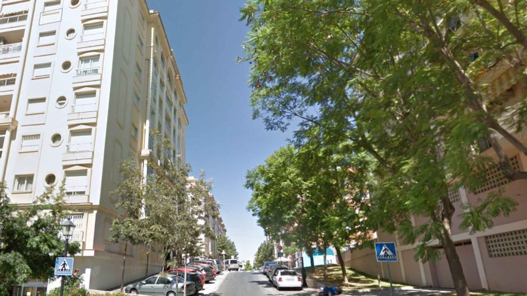 Una foto de archivo de la calle malagueña donde ha sucedido el asesinato