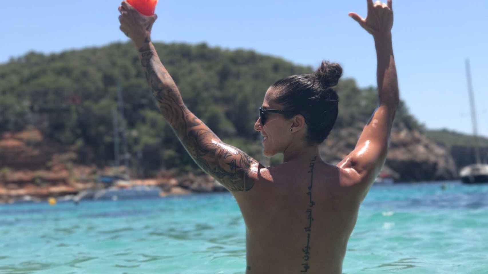 Jenni Hermoso de vacaciones en Ibiza : REDES