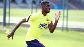 Ousmane Dembelé en la Ciutat Esportiva del Barça / FCB