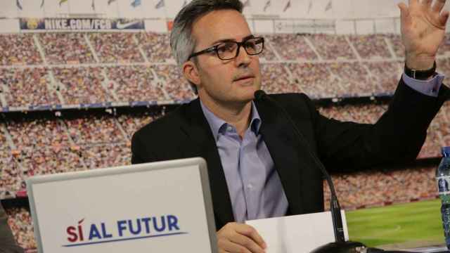 Victor Font, en un acto de su campaña Sí al Futur | EFE