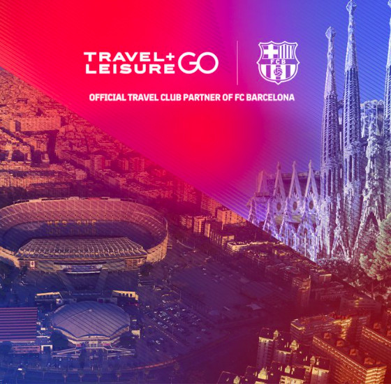 El Barça anuncia su acuerdo de colaboración con Travel + Leisure GO / TWITTER
