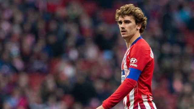 Griezmann en un partido del Atlético de Madrid / EFE