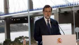 El presidente del Gobierno, Mariano Rajoy, en su último acto público en 2017 / EFE