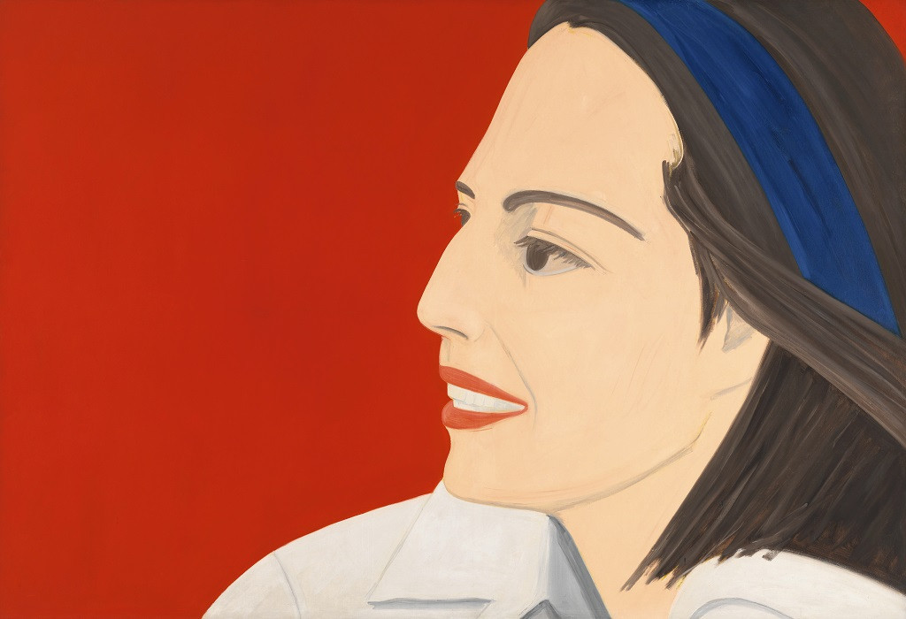 The Red Smile (1963), una de las obras maestras de Alex Katz que conserva el Whitney Museum / ALEX KATZ, VEGAP, MADRID, 2022