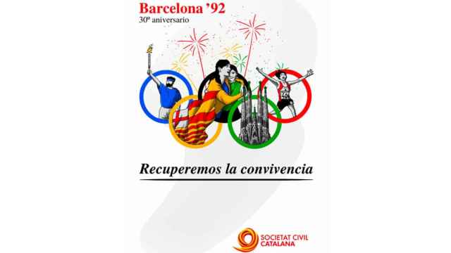 Cartel de Societat Civil Catalana sobre la convivencia / SCC