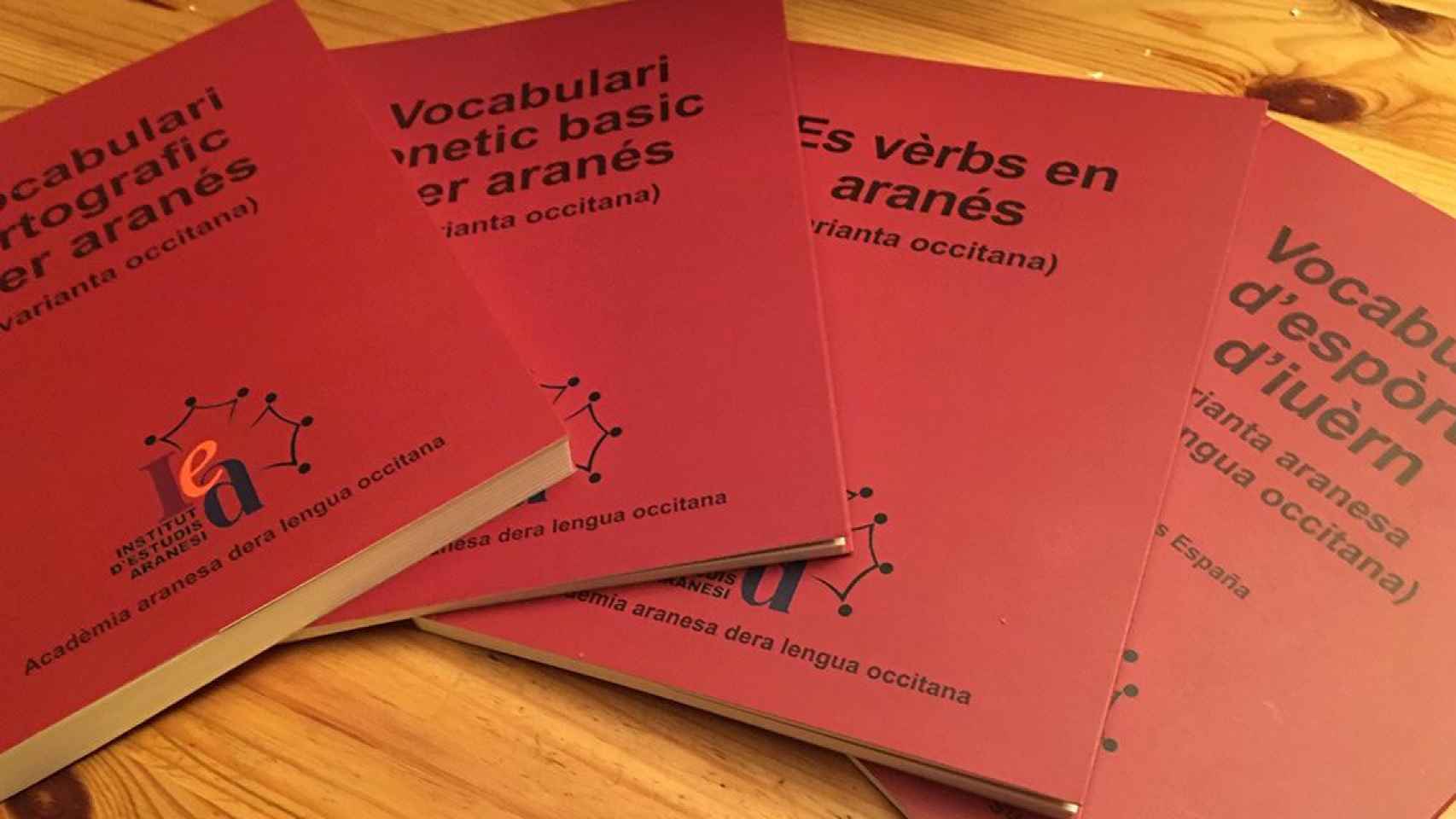 Inmersión en Aran. Libros de aprendizaje del aranés, reconocida como una variante del occitano, en una imagen de archivo / CONSELH GENERAU D'ARAN