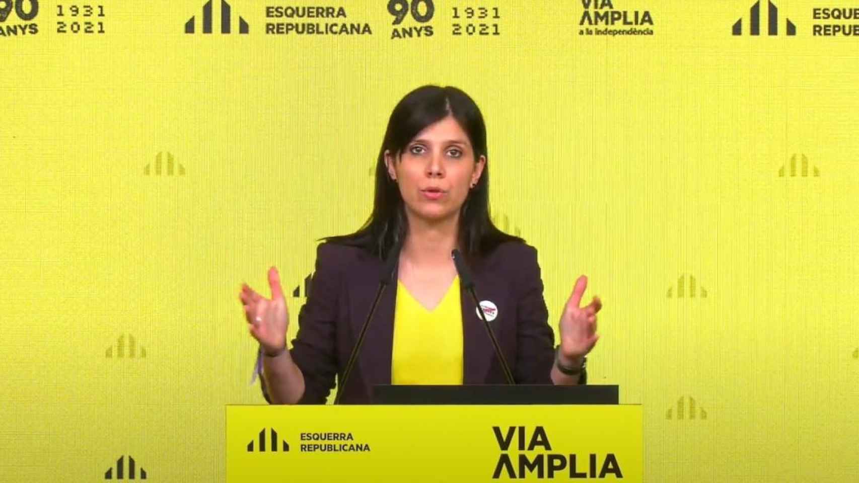 Marta Vilalta, secretaria general adjunta y protavoz de ERC / EP