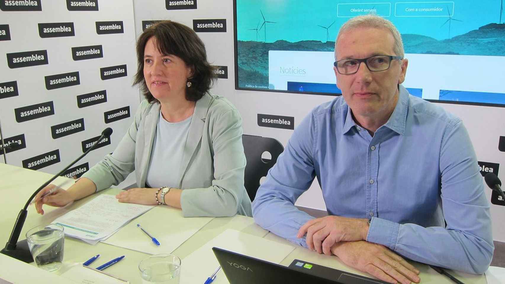 Elisenda Paluzie y David Fernández, elegidos presidenta y vicepresidente de la ANC / EUROPA PRESS