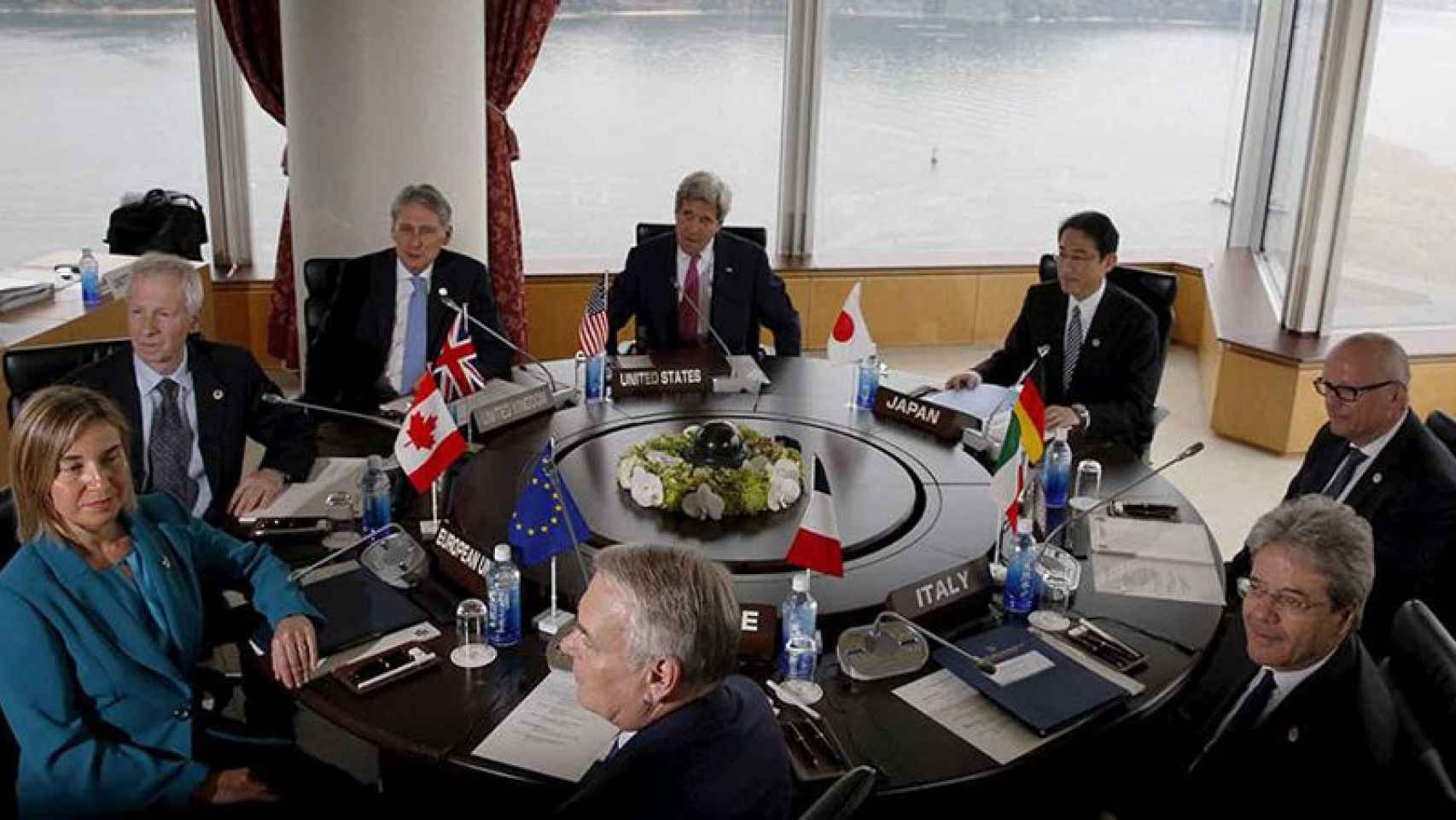 Reunión del G-7 en Hiroshima.