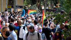 La manifestación celebrada el pasado lunes en Barcelona por la muerte de Samuel / EP