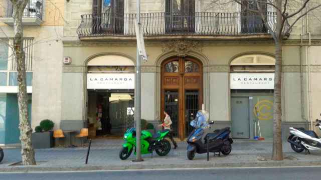 El restaurante La Camarga cuando estaba abierto en el Eixample de Barcelona / CG