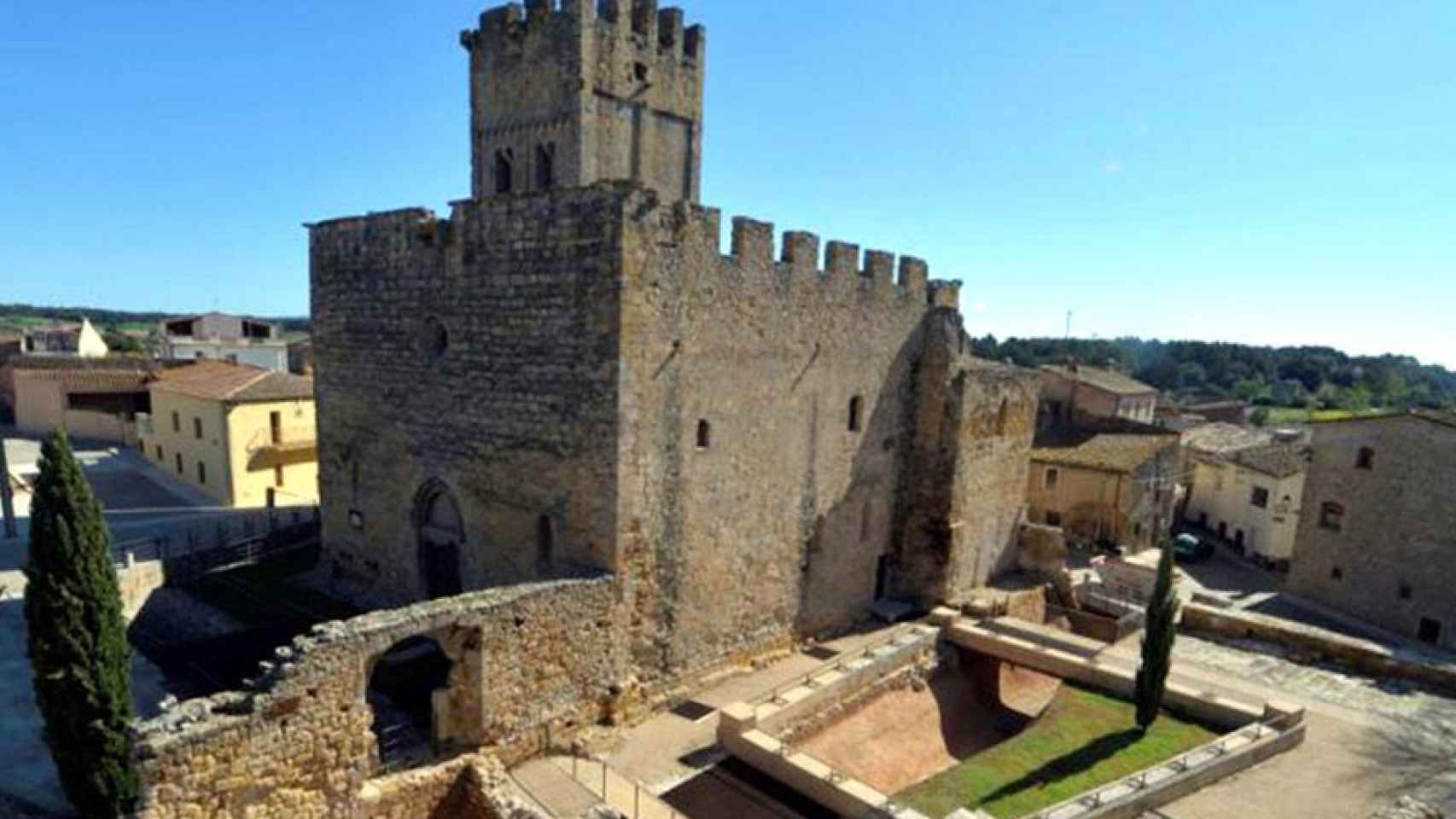 Imagen de la localidad de Sant Miquel de Fluvià / CG