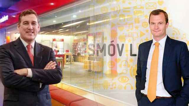 Colman Deegan, nuevo CEO de Vodafone y Meinrad Spenger, fundador de MásMóvil / CG
