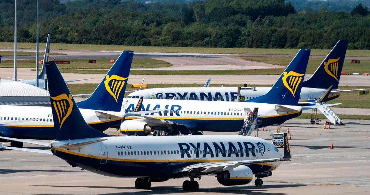 Aviones de Ryanair en el aeropuerto de Girona-Costa Brava / EFE