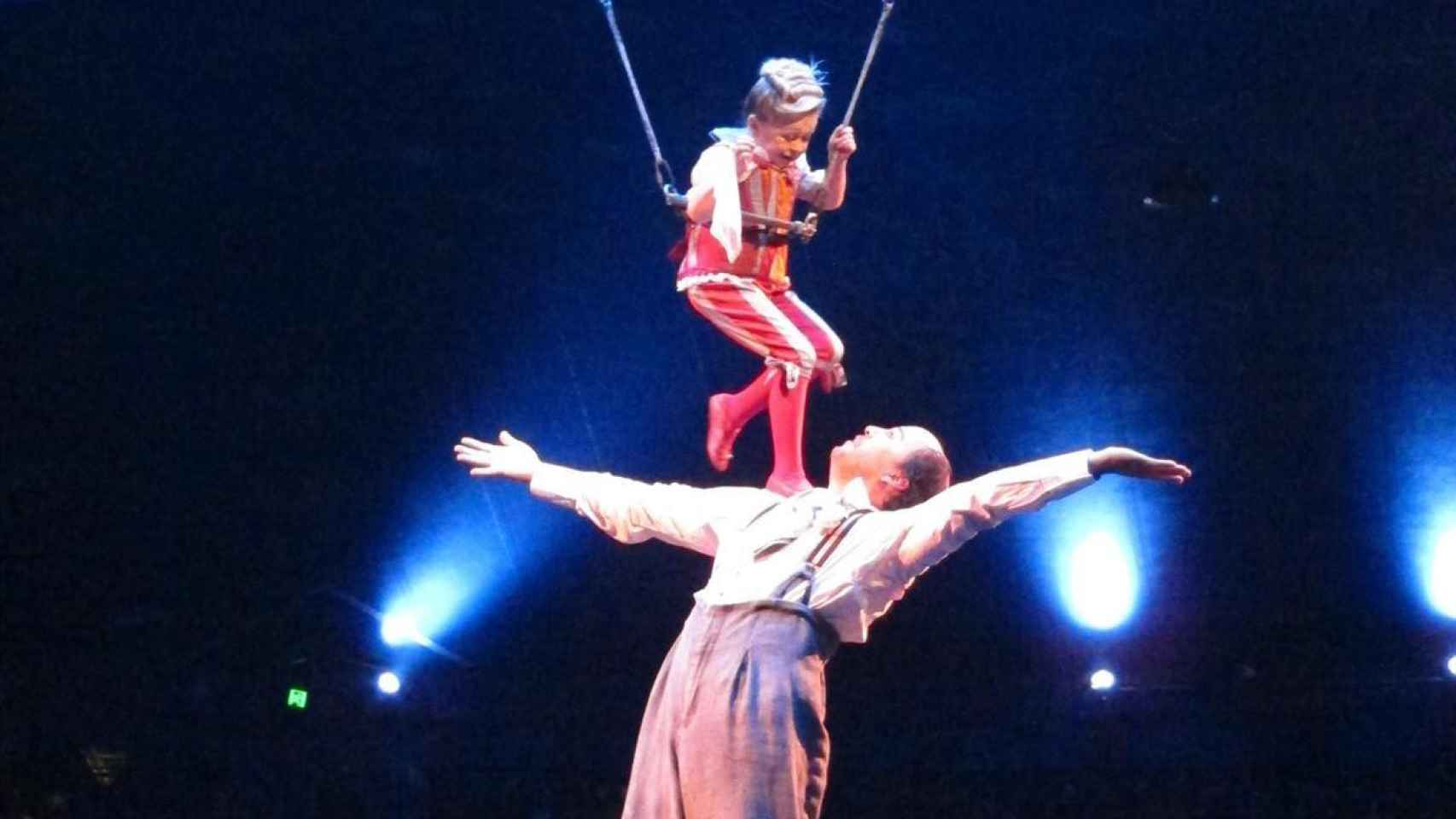 El Cirque du Soleil en el espectáculo 'Corteo' / EUROPA PRESS