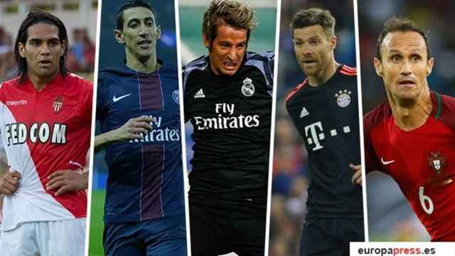 Los cinco futbolistas investigados por Hacienda / EUROPA PRESS