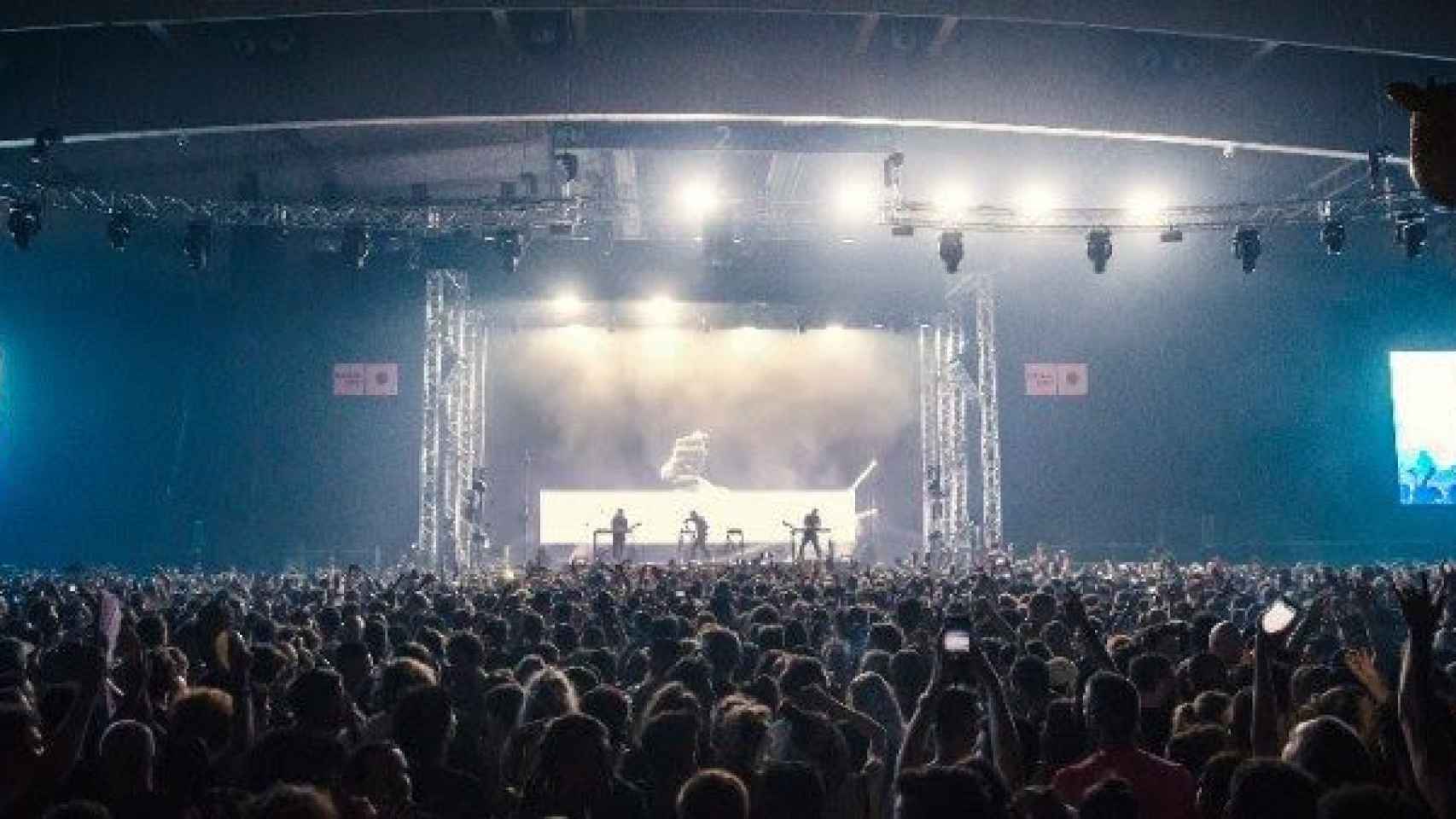 Imagen de un concierto de la noche del viernes en el festival Sónar / CG