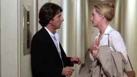 Meryl Streep y Dustin Hoffman en una película
