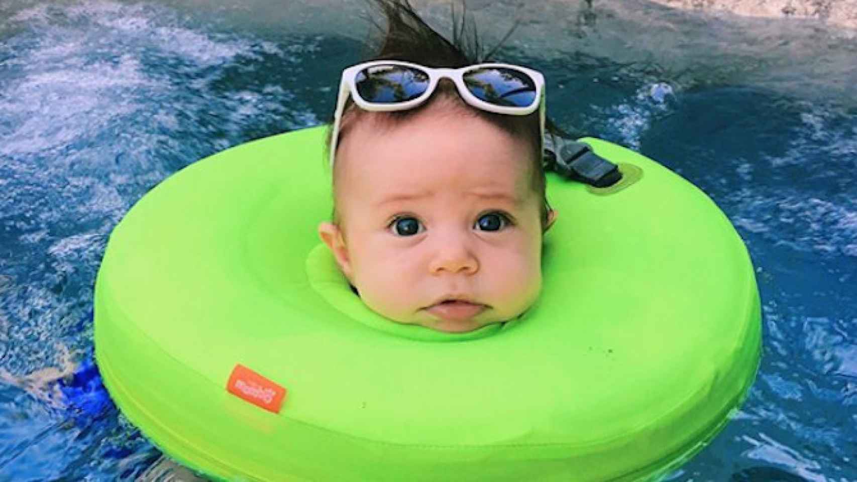 El nuevo flotador de cuello para bebés / Instagram