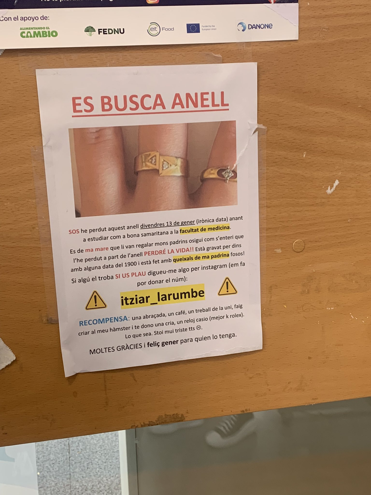 El cartel viral de la Universitat de Lleida