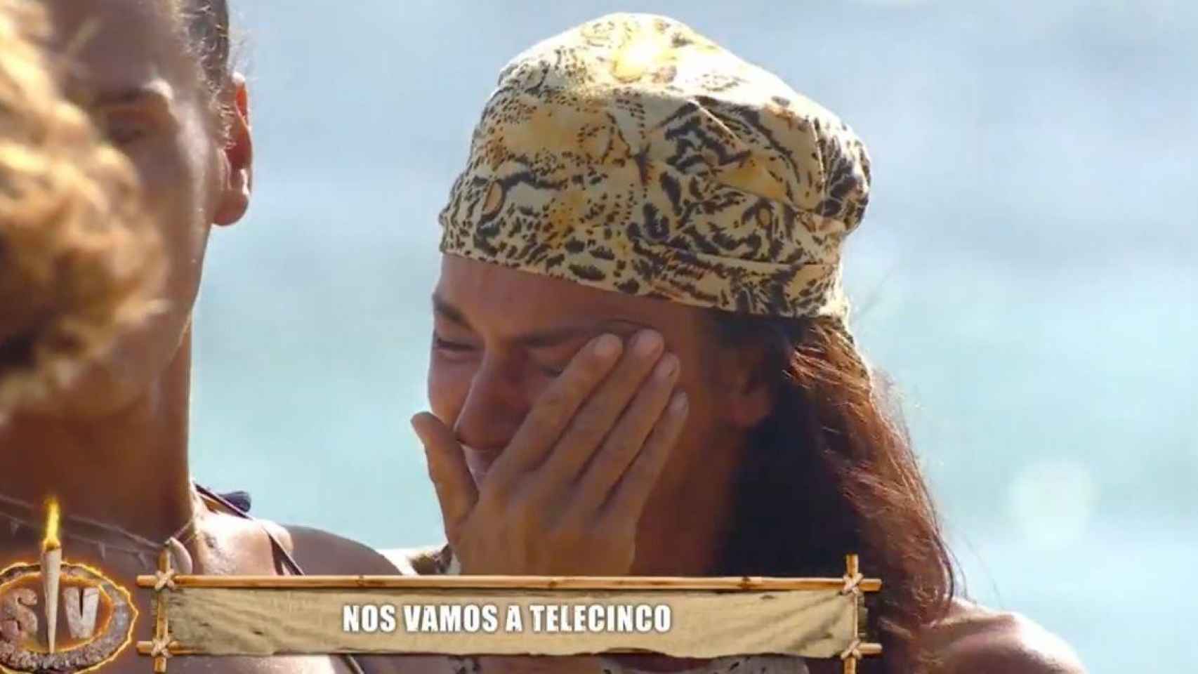 Olga Moreno rompe a llorar en 'Supervivientes' / MEDIASET