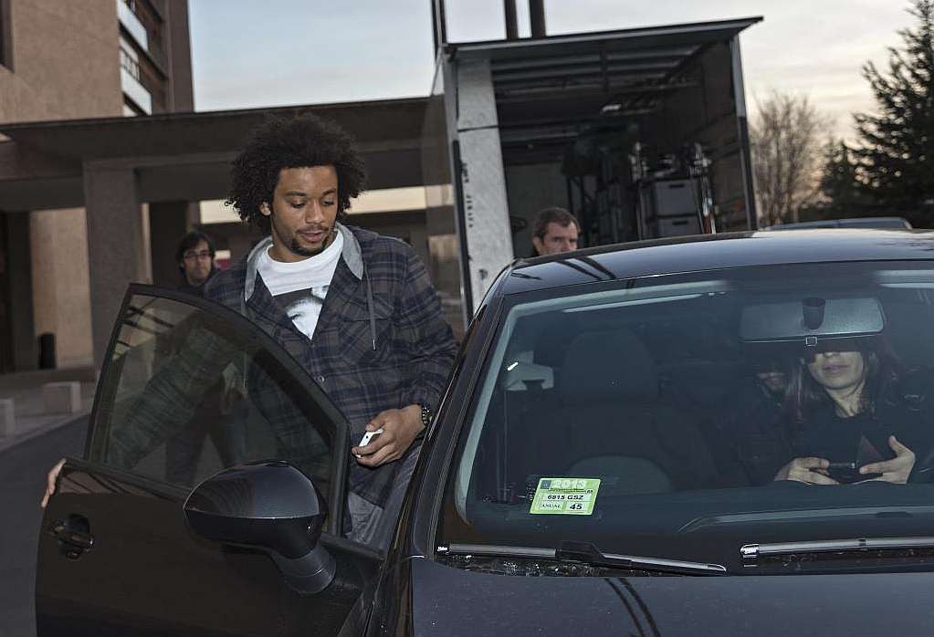 Marcelo en el coche