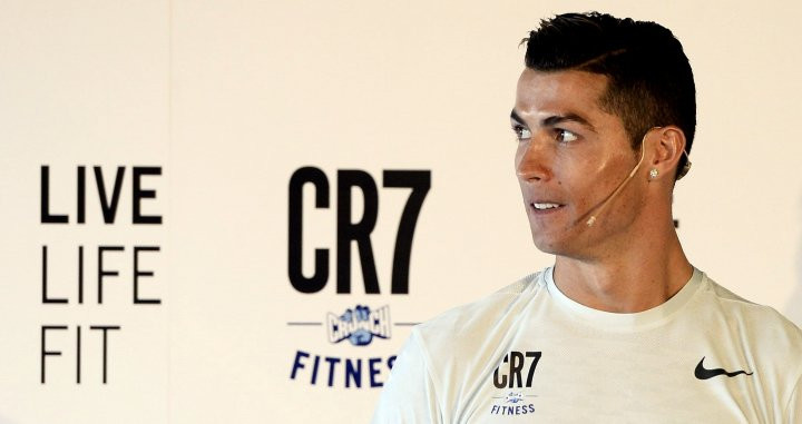 Cristiano Ronaldo en la presentación de CR7 Crunch Fitness / EFE