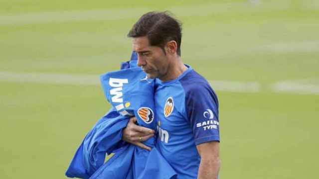 Una foto de Marcelino, exentrenador del Valencia C.F / Twitter