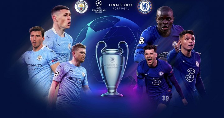 Imagen promocional de la final de la Champions entre Manchester City y Chelsea / UEFA