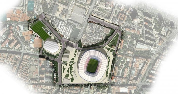 Plano del futuro Espai Barça | FCB