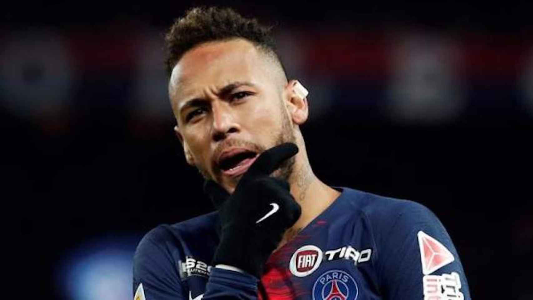 Una foto de Neymar Jr. durante un partido con el PSG / EFE