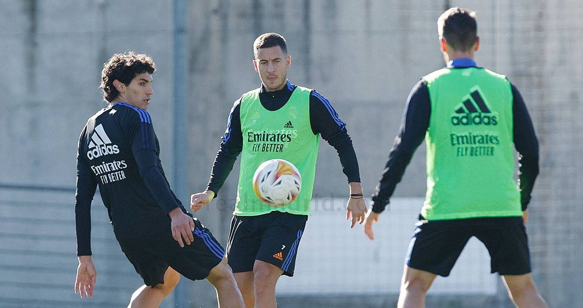 La sesión de entrenamientos del Madrid de Ancelotti / Real Madrid