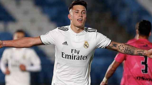 Una foto de Cristo, delantero del Real Madrid, celebrando un gol / INSTAGRAM