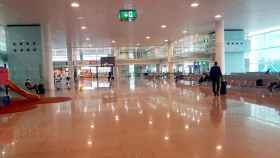 Imagen del aeropuerto Josep Tarradellas-Barcelona El Prat a las nueve de la mañana de este martes / CG