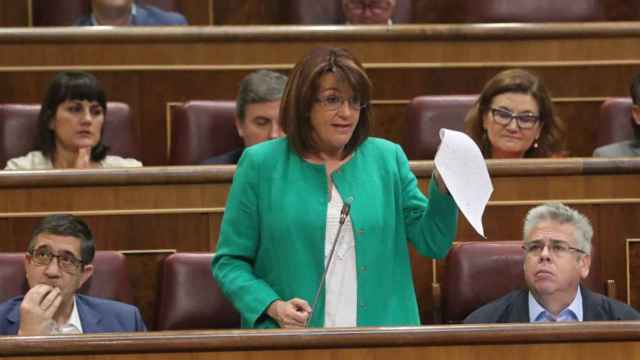 Soraya Rodríguez en los tiempos en que tenía mando en el PSOE / EFE