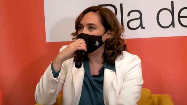 Ada Colau, alcaldesa de Barcelona, durante un acto oficial / EP