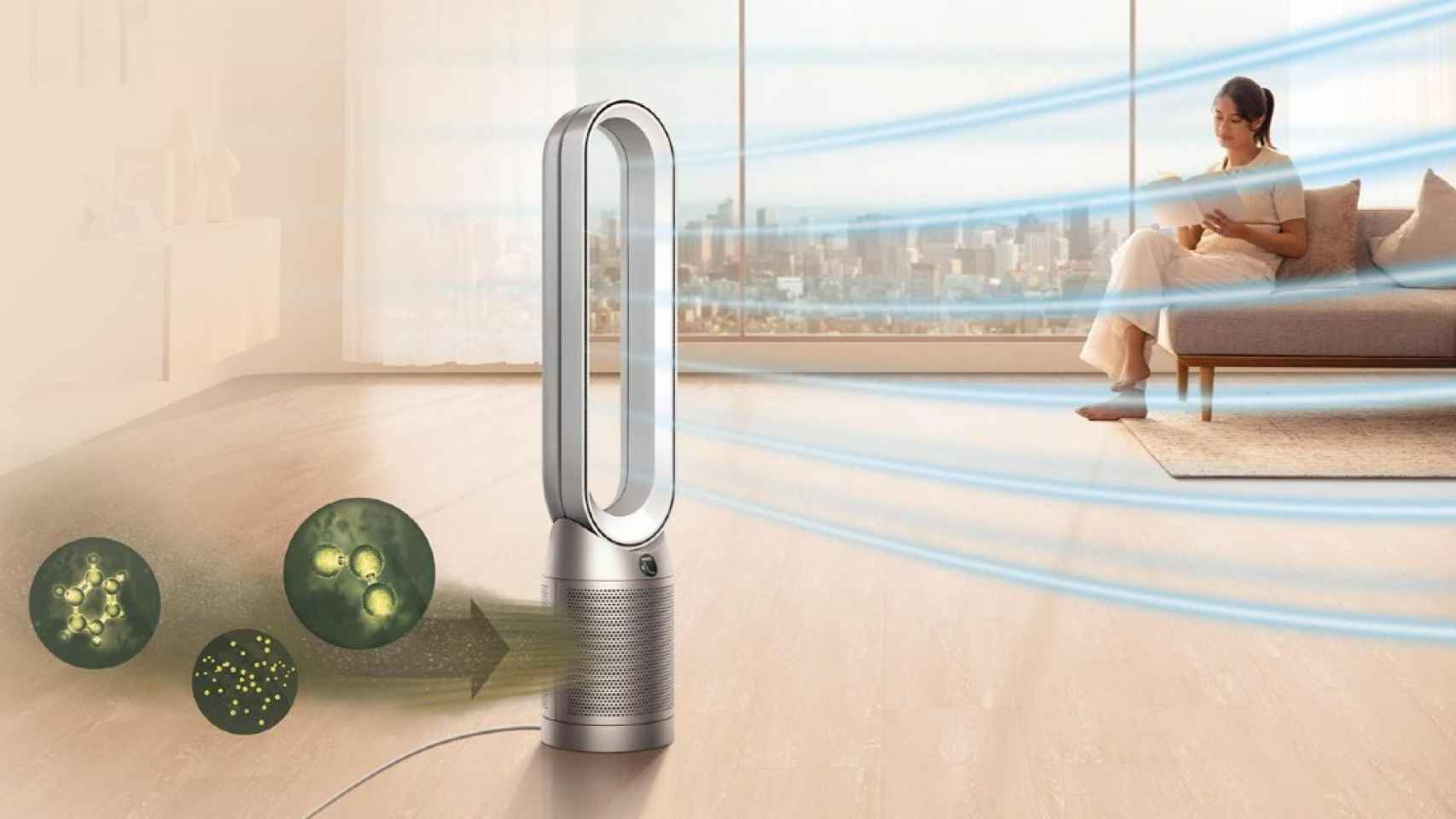 El purificador ventilador DYSON que no puede faltar en tu hogar este verano
