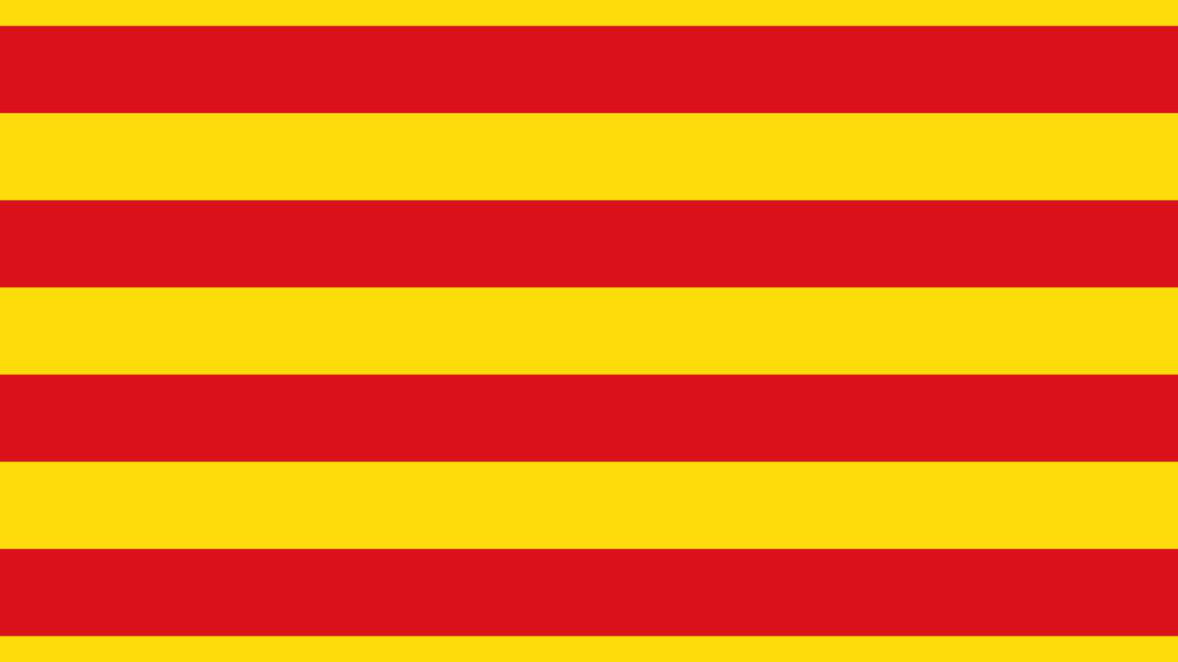 La Señera, bandera de Cataluña / MARTORELL