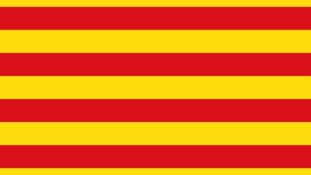La Señera, bandera de Cataluña / MARTORELL