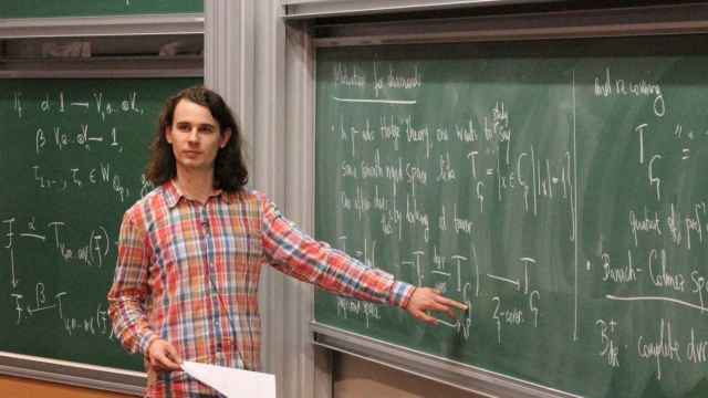 El galardonado Peter Scholze, director del Instituto Max Planck de Matemáticas de Bonn (Alemania)