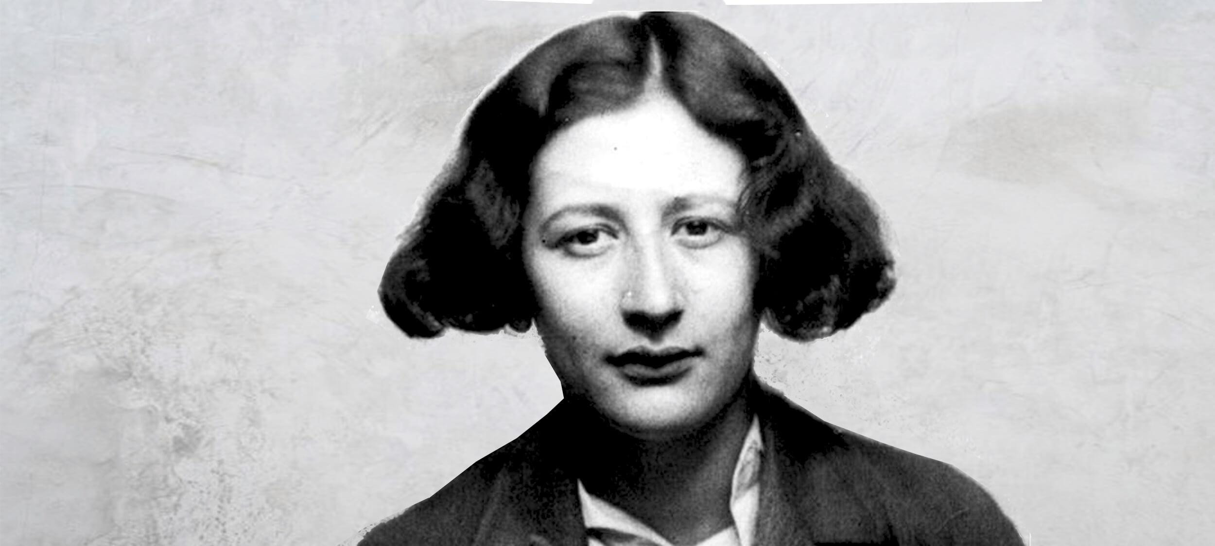 La pensadora Simone Weil.
