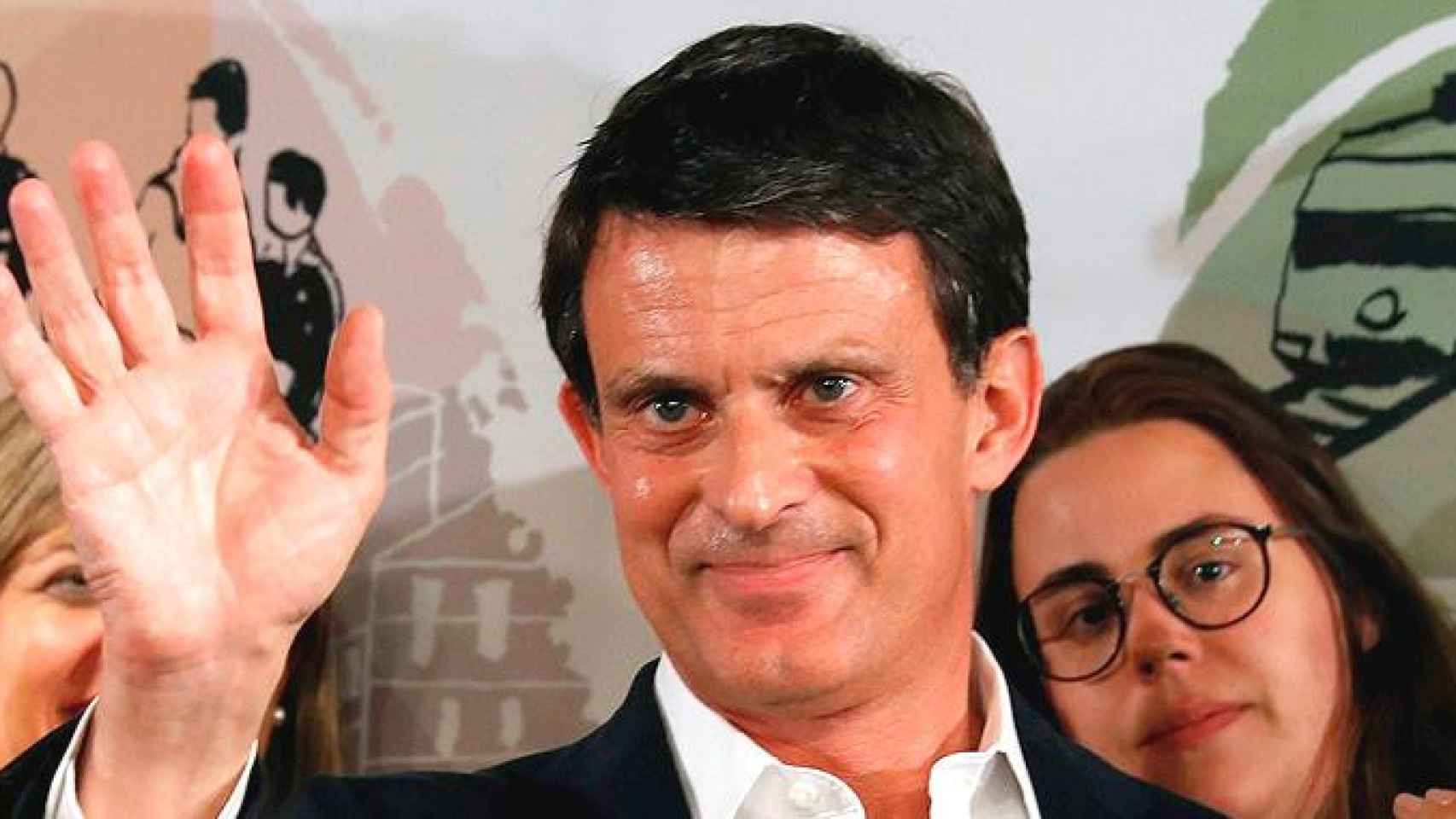 El candidato a la alcaldía de Barcelona, Manuel Valls / EFE
