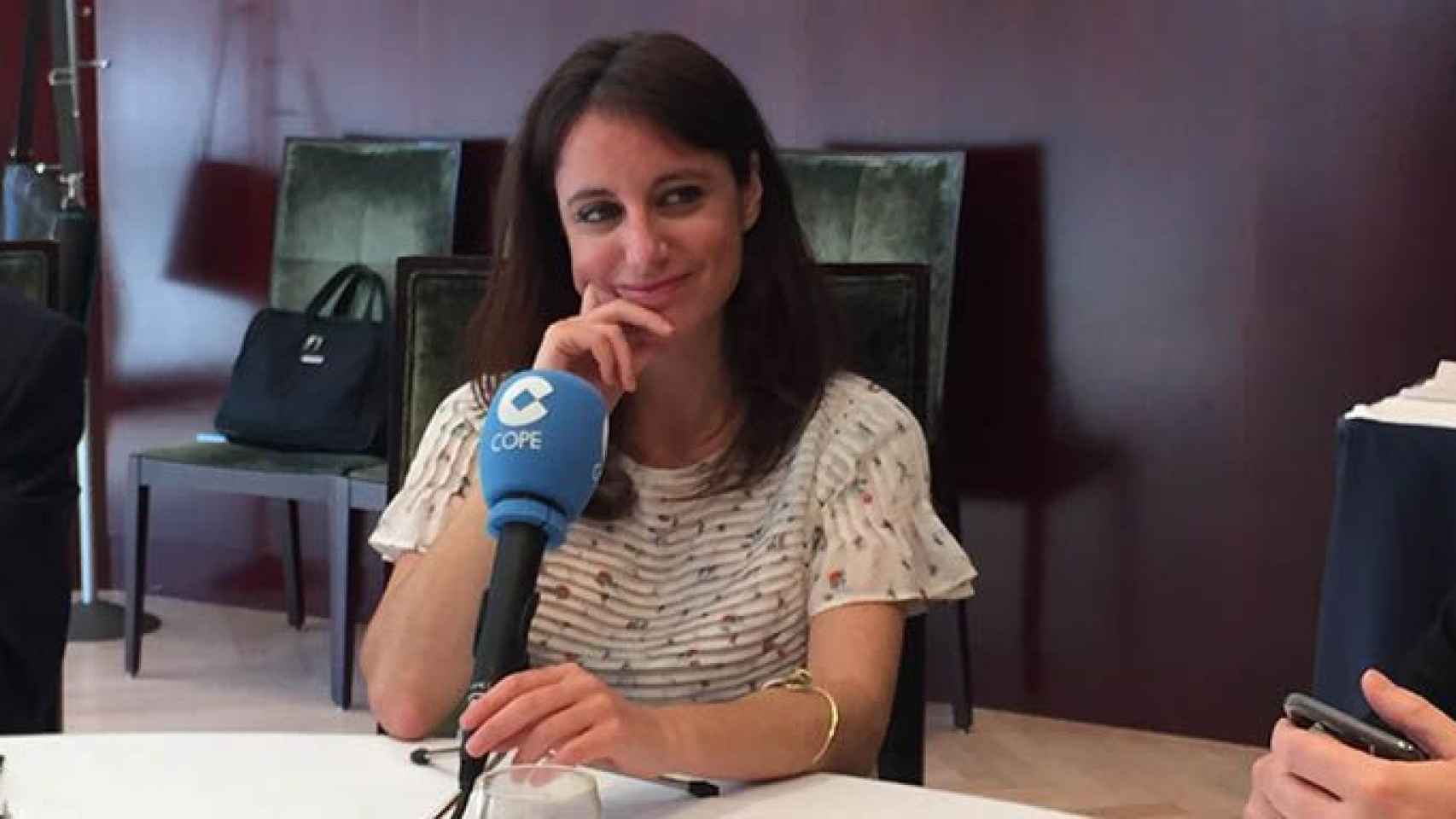 La vicesecretaria de Estudios y Programas del Partido Popular y diputada en el Parlamento de Cataluña, Andrea Levy / CG