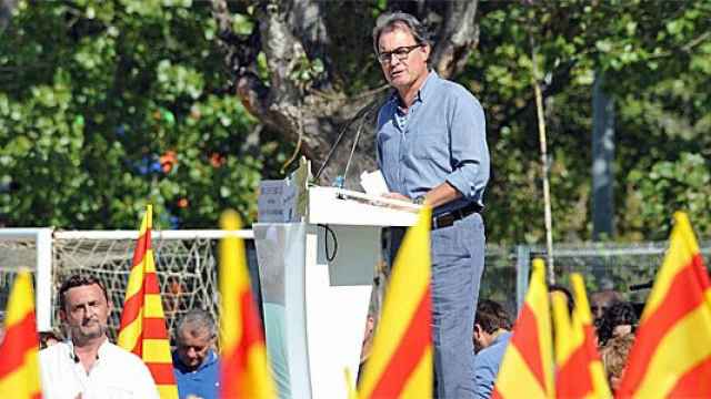 El presidente de la Generalitat, Artur Mas