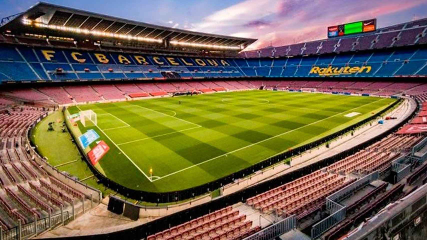 Imagen de archivo del Camp Nou, que ahora tendrá un aforo del 30% tras la decisión del Govern sobre los eventos deportivos en exteriores / FCB