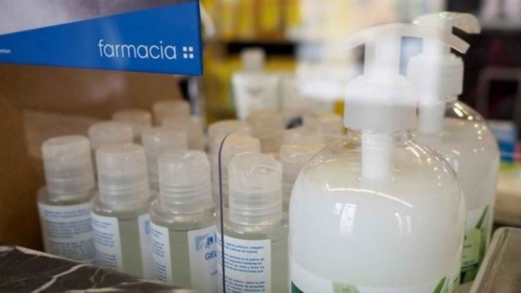 Gel hidroalcohólico en una farmacia en una imagen de archivo / EUROPA PRESS