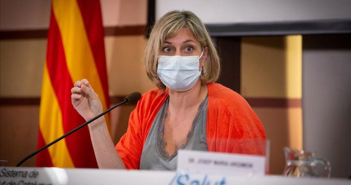 Alba Vergés, Consejera de Salud / EUROPA PRESS