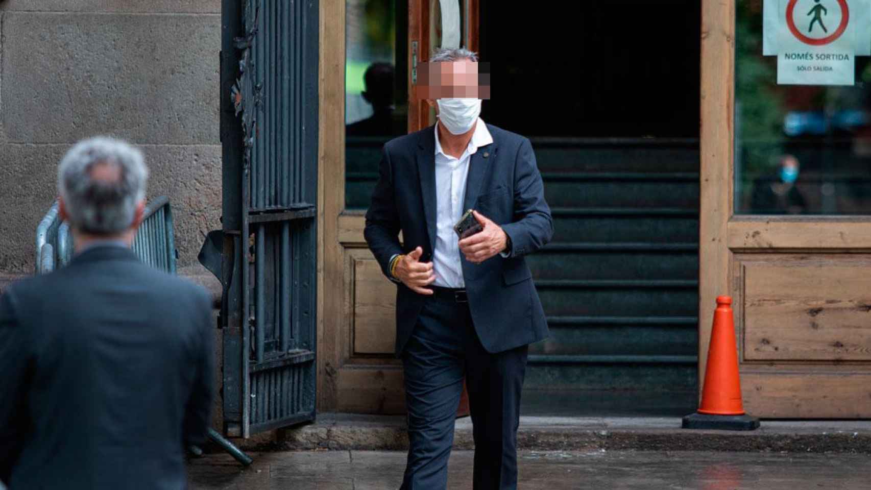 El mosso investigado por ser escolta de Puigdemont en Bélgica a su salida del TJSC / EUROPAPRESS