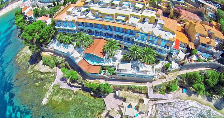 Un hotel de lujo situado en la costa de Girona / FACEBOOK